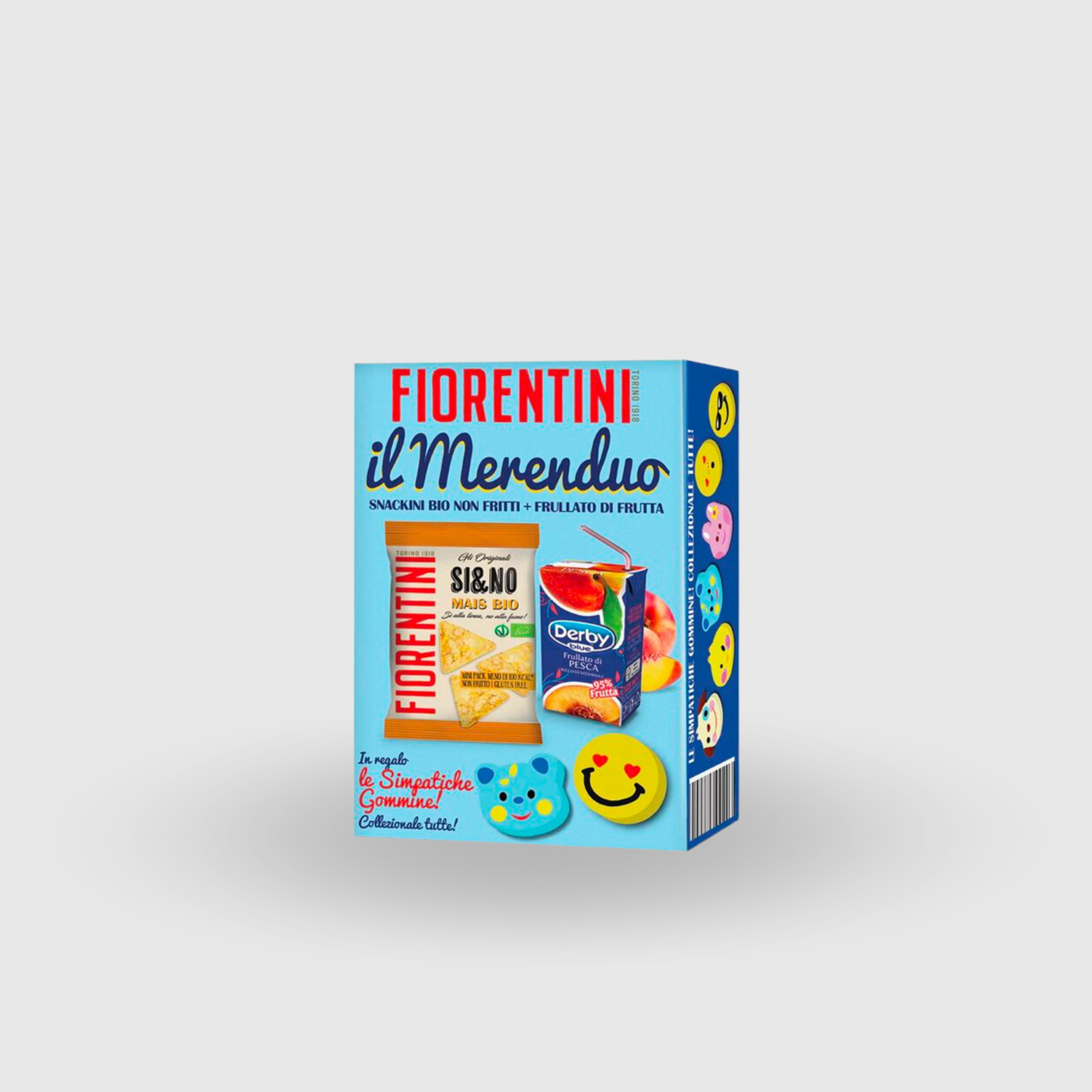 Merenduo : Smoothie au maïs et aux fruits bio Si&amp;No 150 g sans gluten 