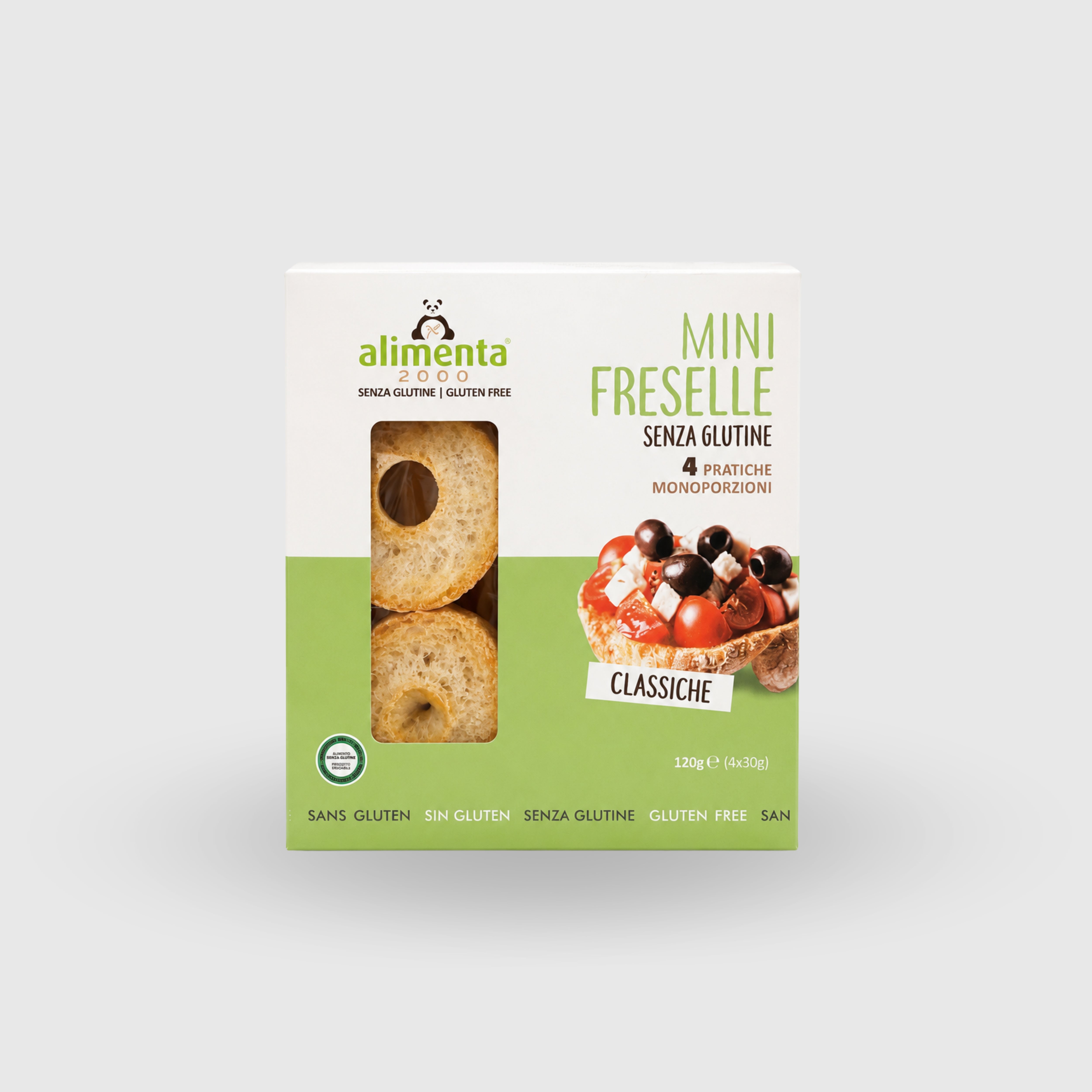 Mini Freselle al Grano Saraceno Senza Glutine Alimenta 2000 100g