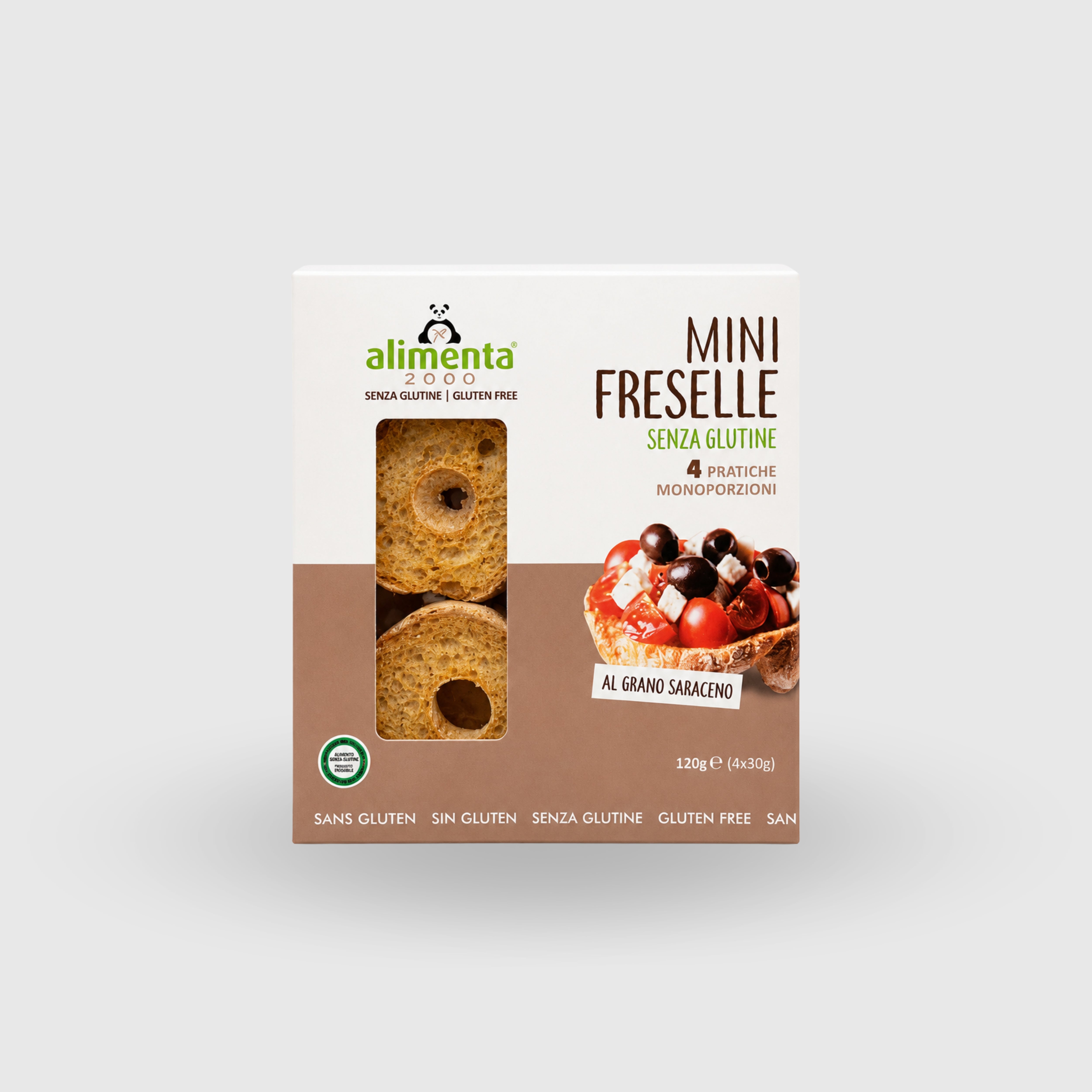 Mini Freselle Senza Glutine Alimenta 2000 100g