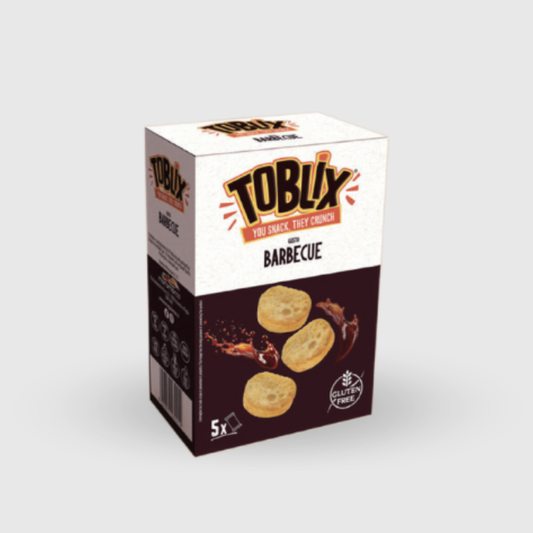 Toblix Crostini gusto Barbeque Senza Glutine Vegani Moramarco 130g