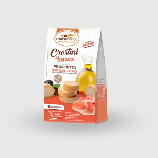 Vegan Ham Snack Croutons and Gluten Free 150G (6X25G)