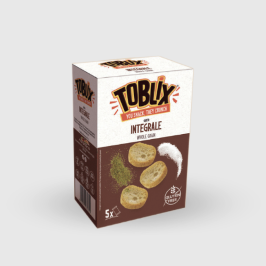 Toblix Crostini Classic Flavor Wholemeal Gluten Free Vegan Moramarco 130g