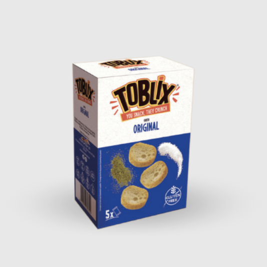 Toblix Crostini gusto Classico Senza Glutine Vegani Moramarco 130g