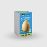 Uovo di Pasqua al Cioccolato Bianco e Pistacchio con Granella di Pistacchio Senza Glutine e Senza Latte Vegano Mr Sciocco 300g