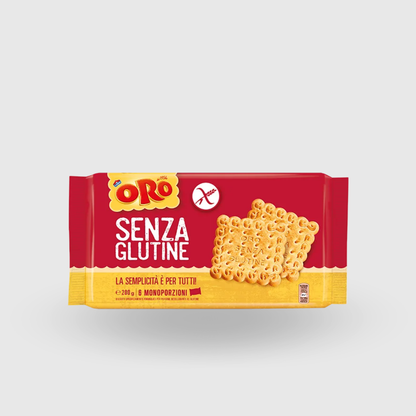 Oro Saiwa Cookies Gluten Free 200g