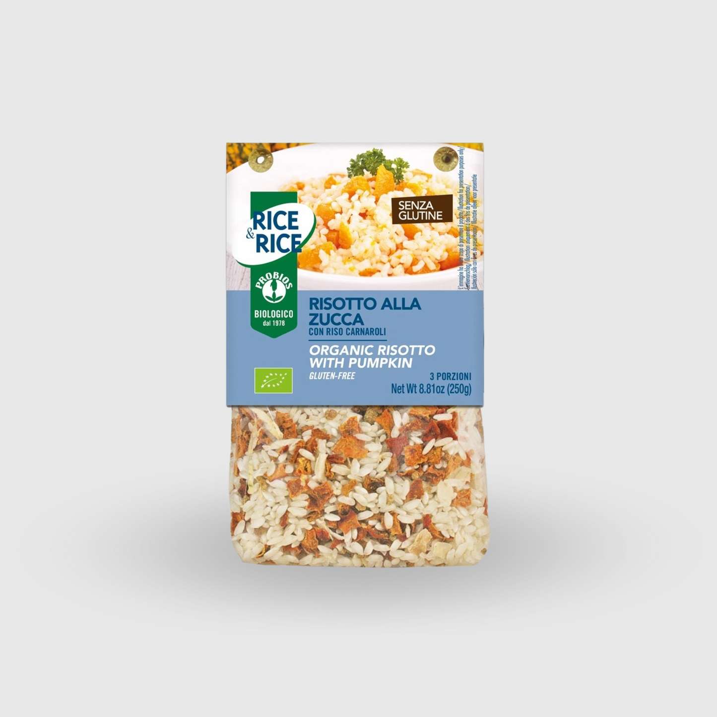 Risotto con Calabaza Sin Gluten Probios 250g