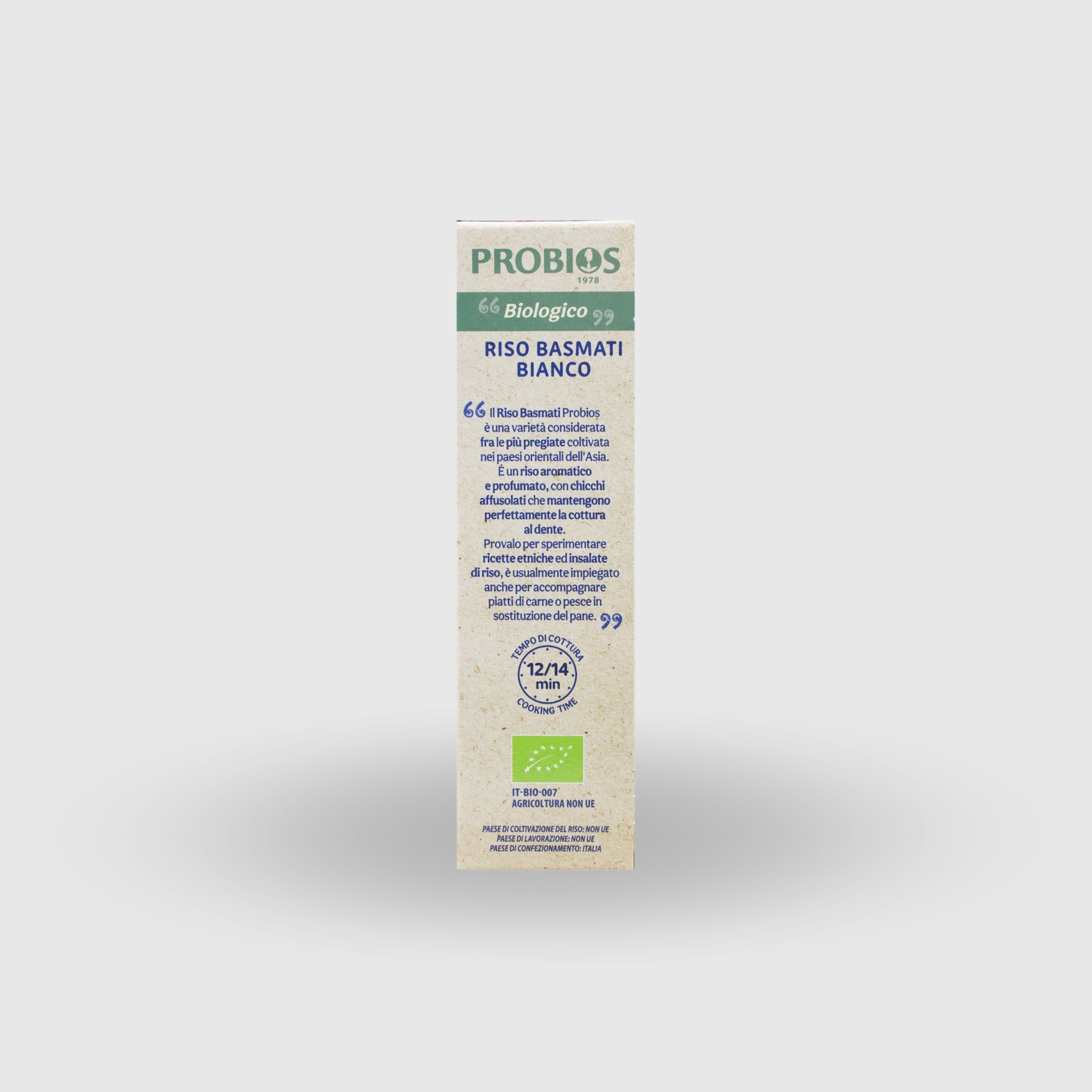 Riso Basmati bianco Senza Glutine Probios 500g