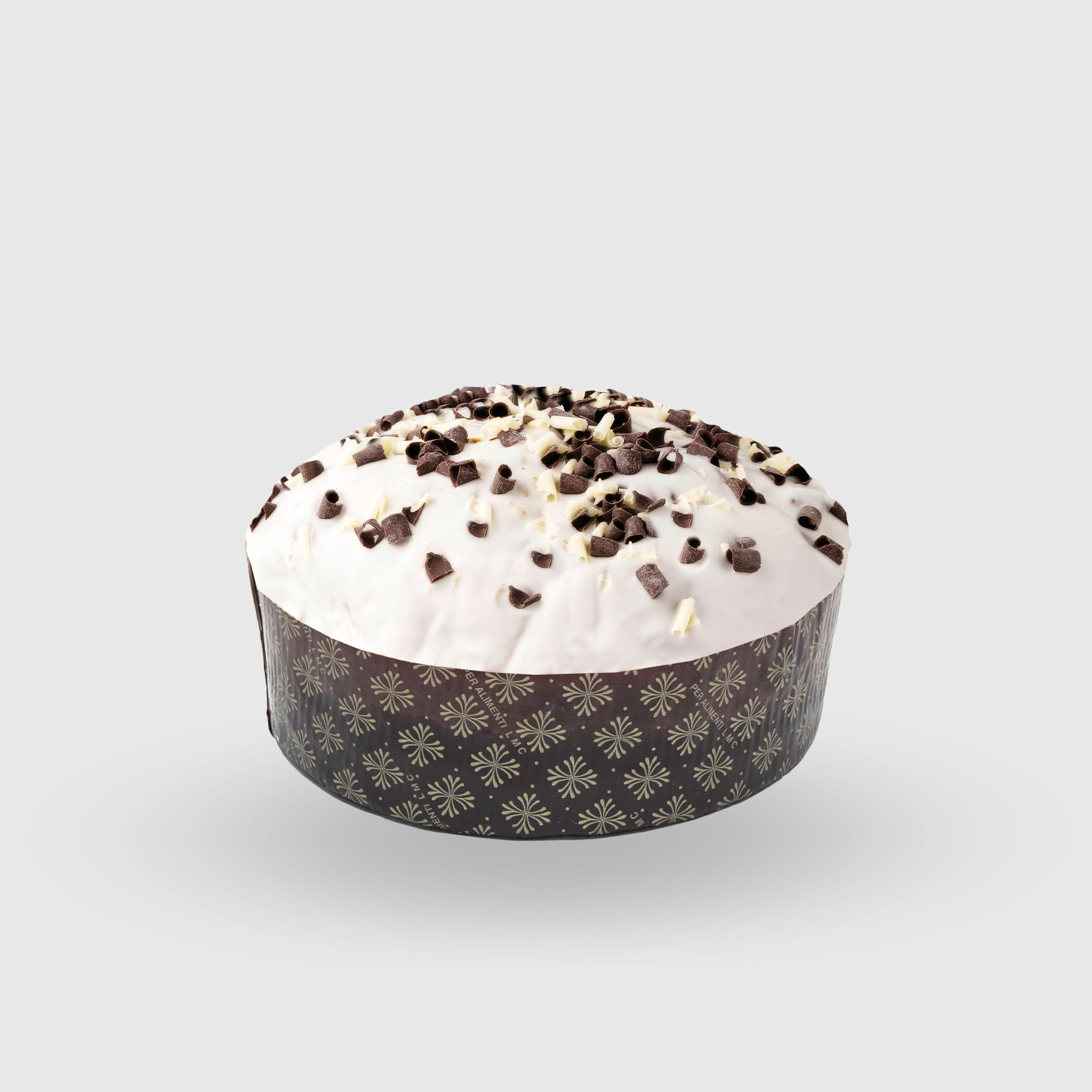 3 Chocolate Panettone with Hazelnut Cream, Gluten Free, 500g