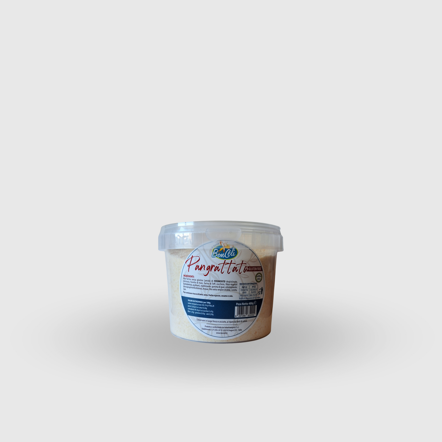 Pan Grattato Senza Glutine 400g