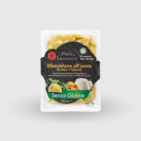Gluten Free Ricotta and Spinach Stuffed Crescents Pasta di Francesca 250g