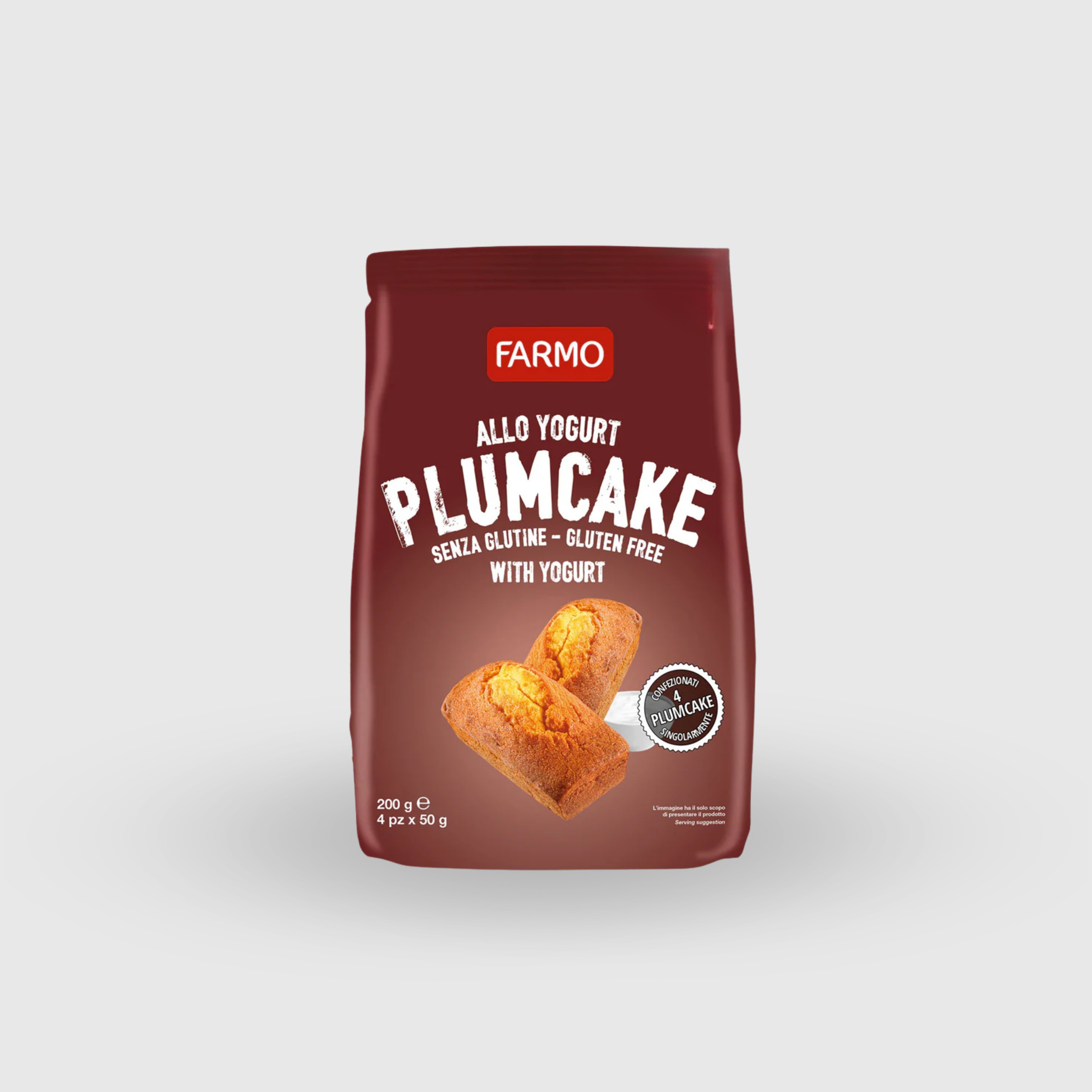 Plumcake allo Yogurt Senza Glutine Farmo 200g