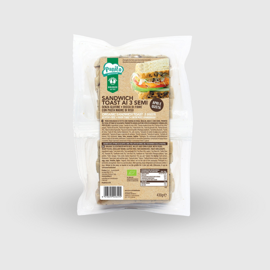 3 Seed Sandwich Toast Gluten Free 430g