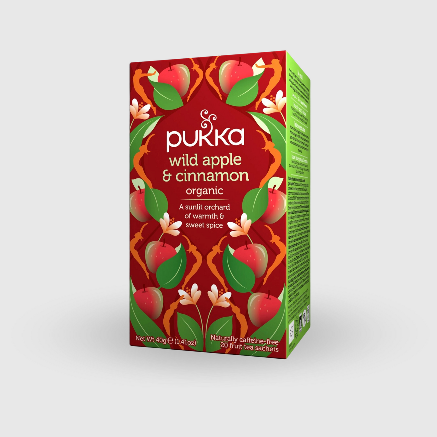 Pukka wild Apple Cinnamon herbal tea