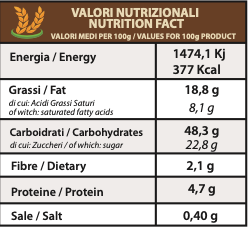 Panettone Sachertone sans gluten et sans produits laitiers 500 g
