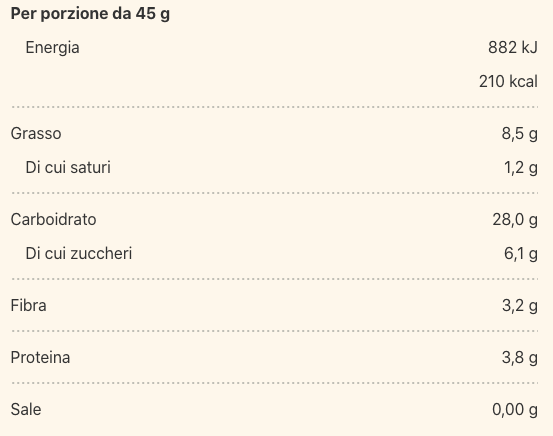 Granola d'Avena con sciroppo e Banana Glebe Farm Senza Glutine e senza Lattosio Vegano 325g