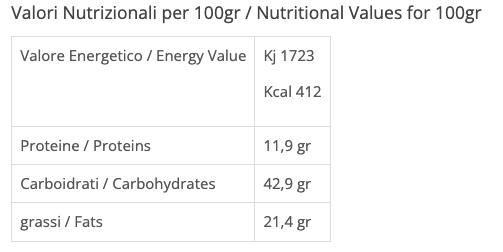 Taralli Partenopei with Almonds Alimenta 2000 250g