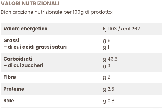 Il Francesino Agluten Gluten-Free and Lactose-Free 225g