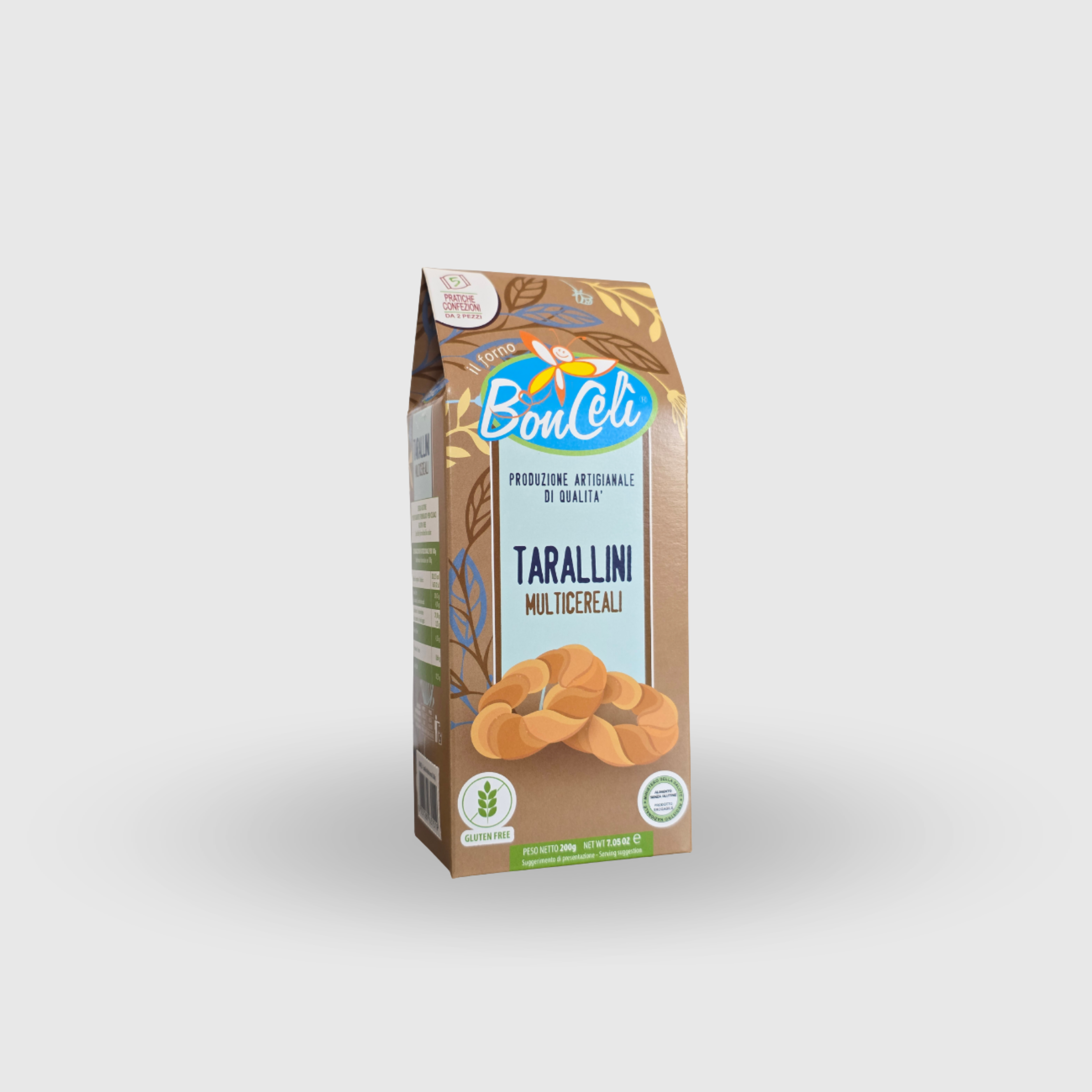 Tarallini multigrains sans gluten 200 g