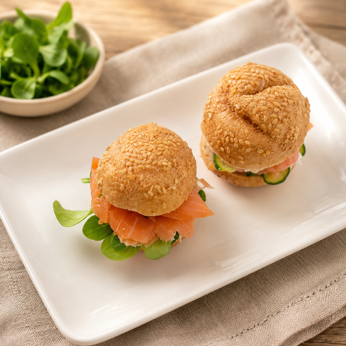 KETO Mini Bun Senza Glutine 4x25g