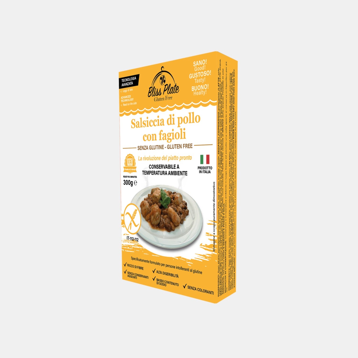 Bliss Plate Pollo con Fagioli 270g - placeholder linea fagioli