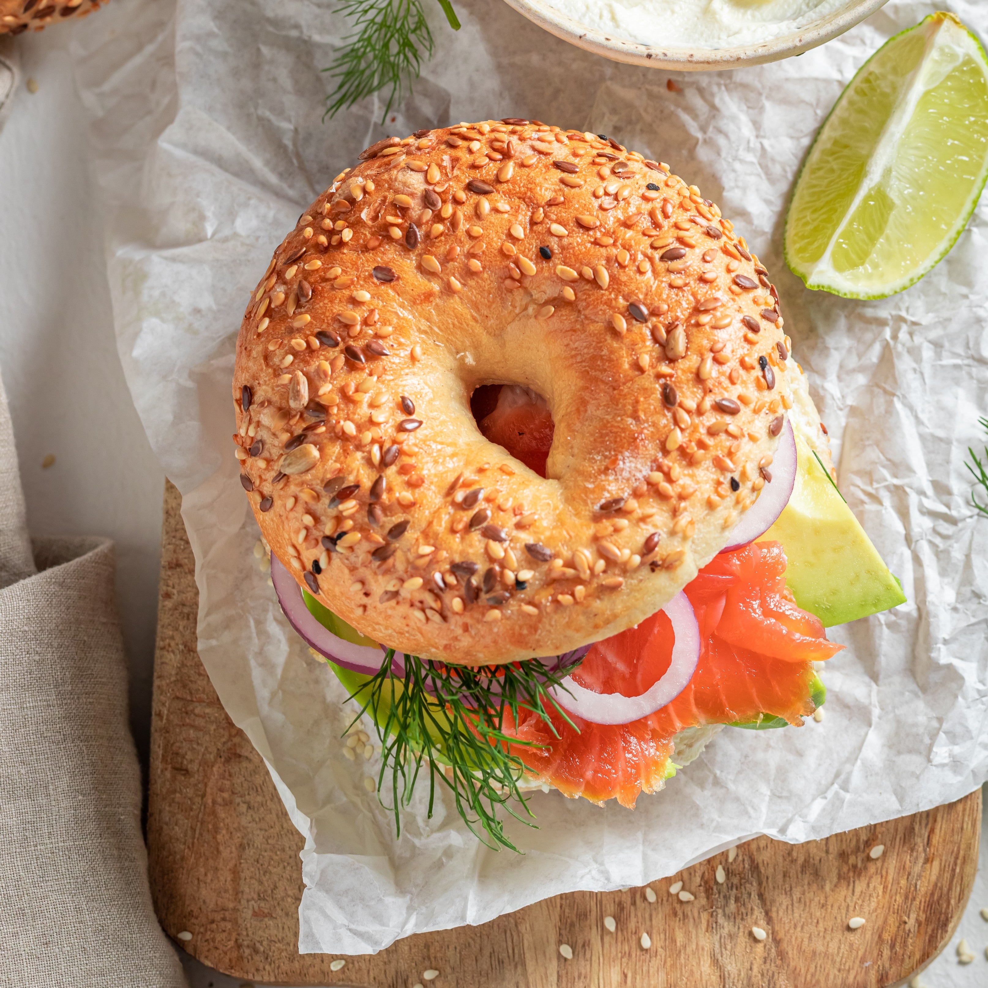 KETO Bagel with Sesame Gluten Free 2x75g