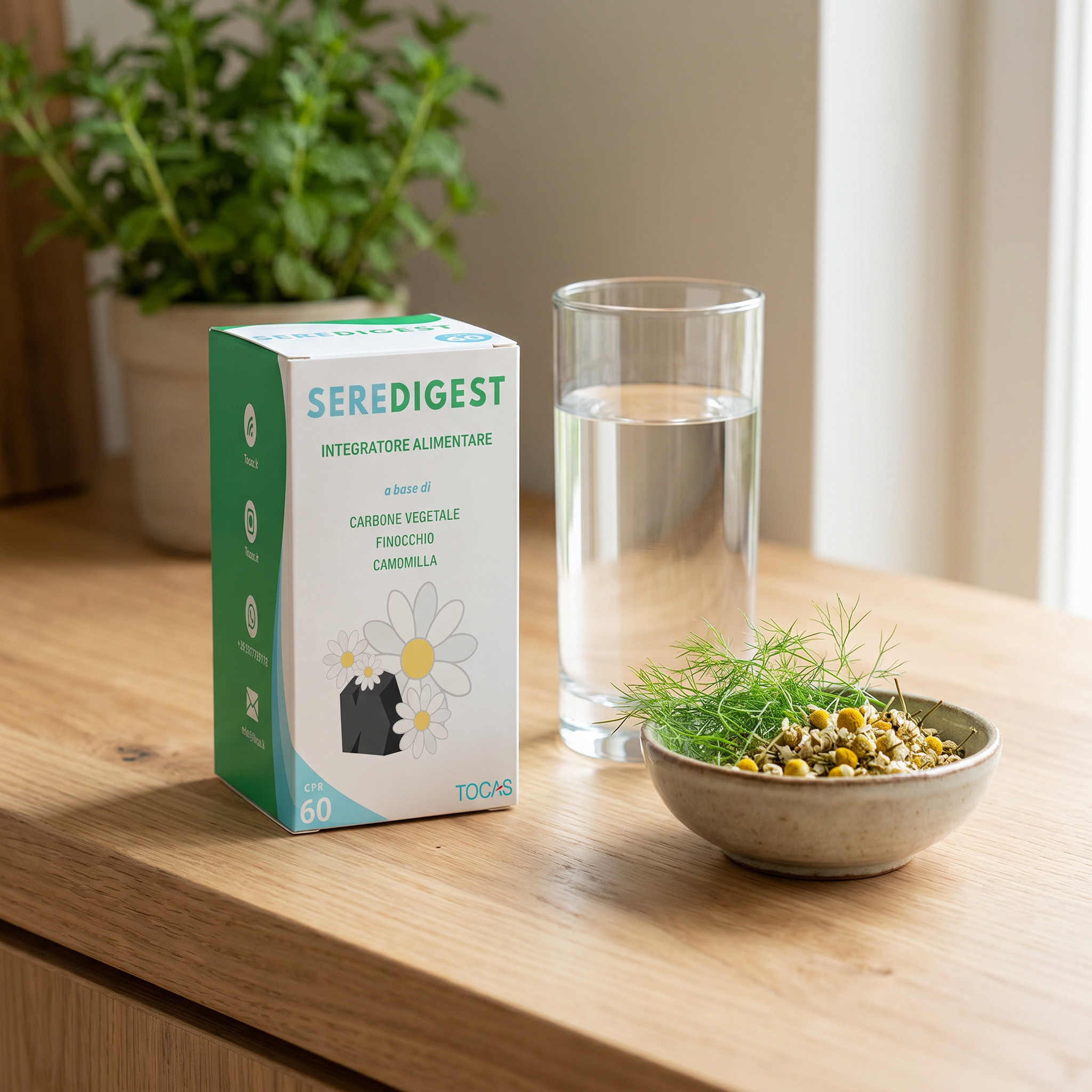Tocas Seredigest - lifestyle wellness