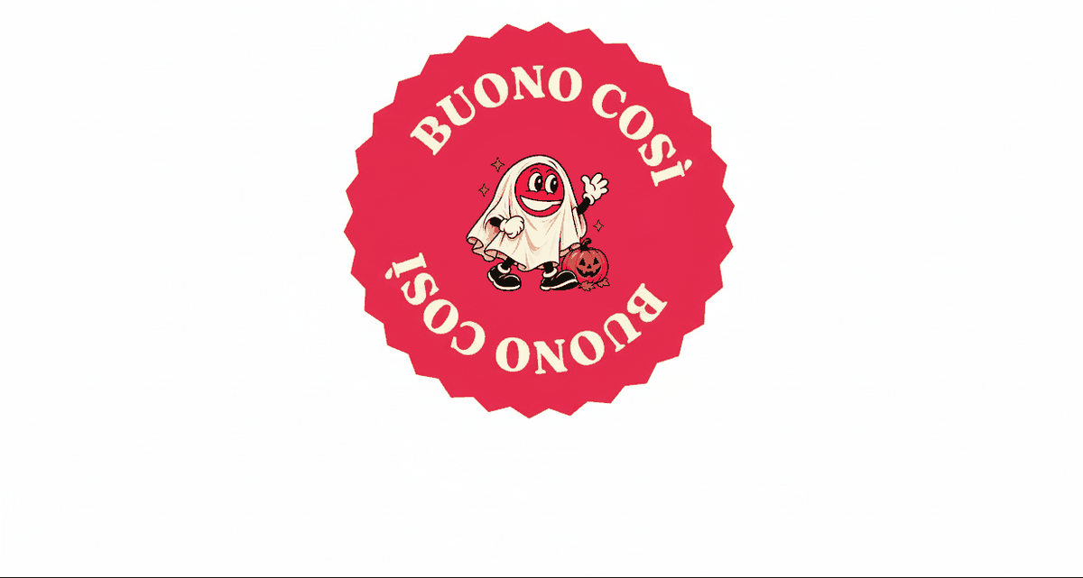 Badge Buono Così Halloween