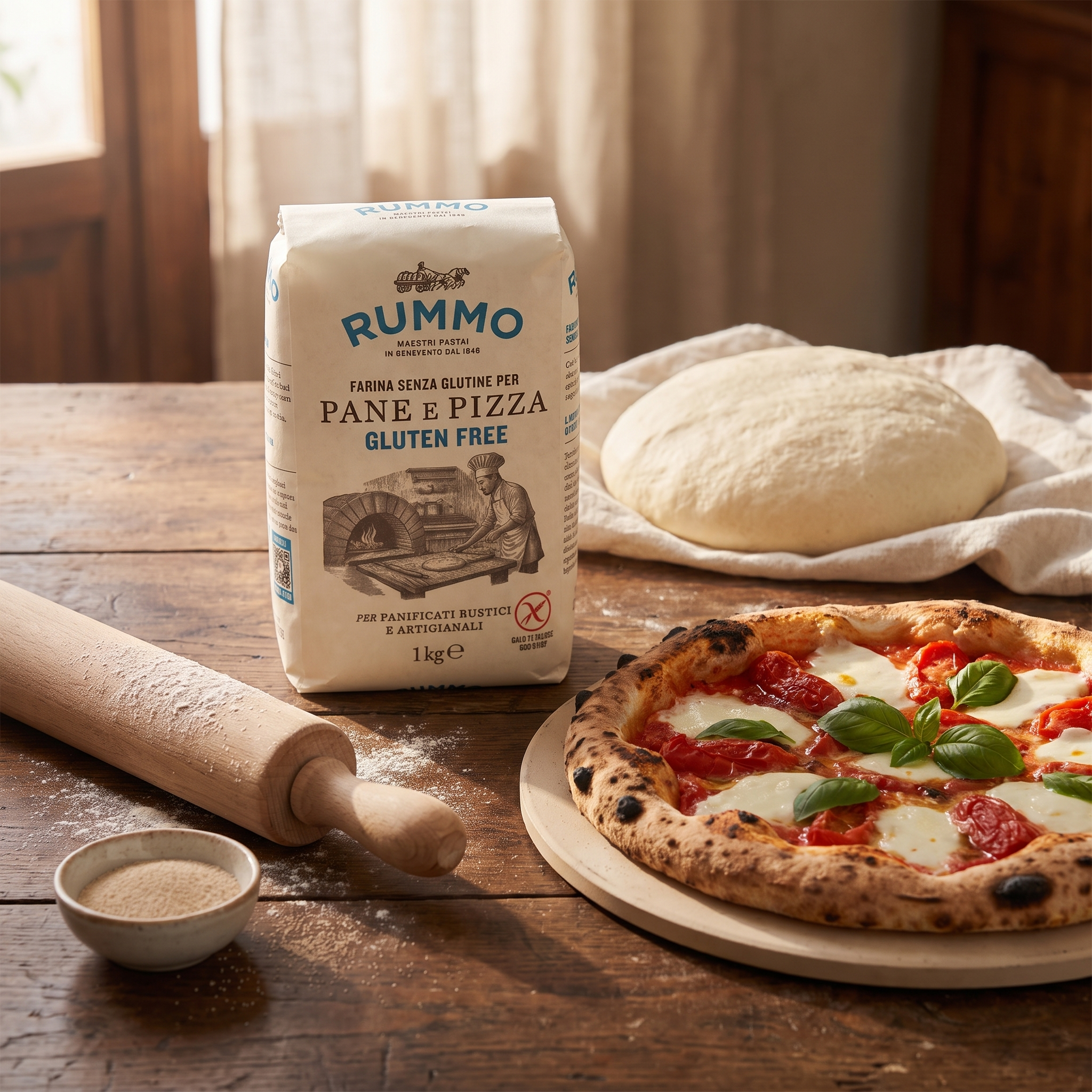 Rummo Farina Pane e Pizza 1kg lifestyle