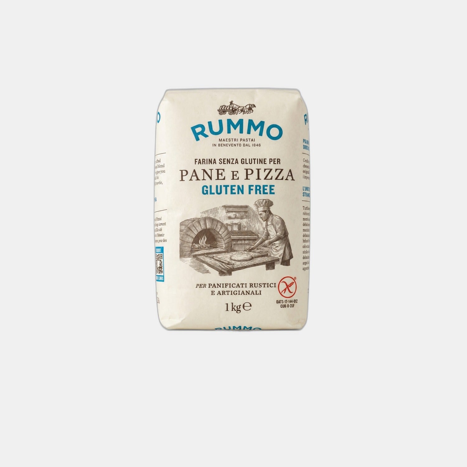 Rummo Farina per Pane e Pizza Senza Glutine 1kg - confezione