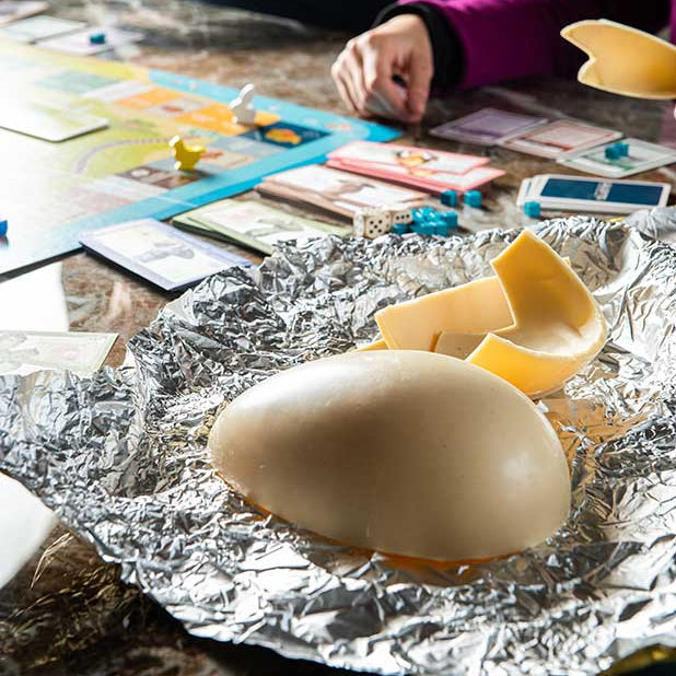 Uovo di Pasqua al Cioccolato Bianco Senza Glutine e Senza Latte Vegano Mr Sciocco 300g