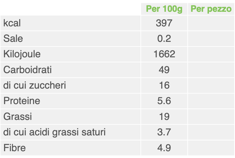 Biscotti Bisfree Dark con Cocco e Cacao Senza Glutine